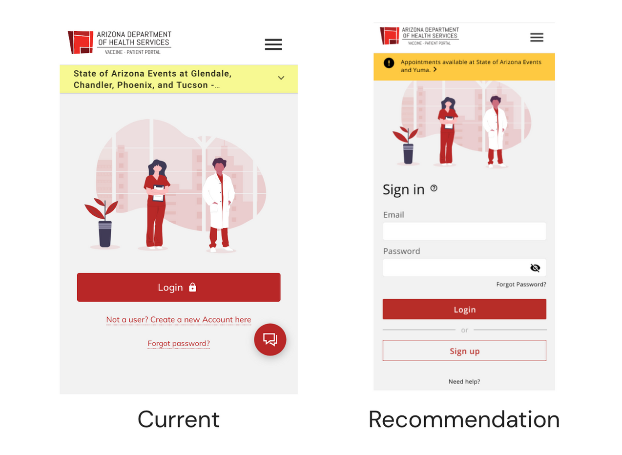 Design recommendation